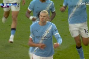 曼城vs阿森纳 | 奥赖利横敲，哈兰德后点包抄破门！曼城2-1再次领先阿森纳